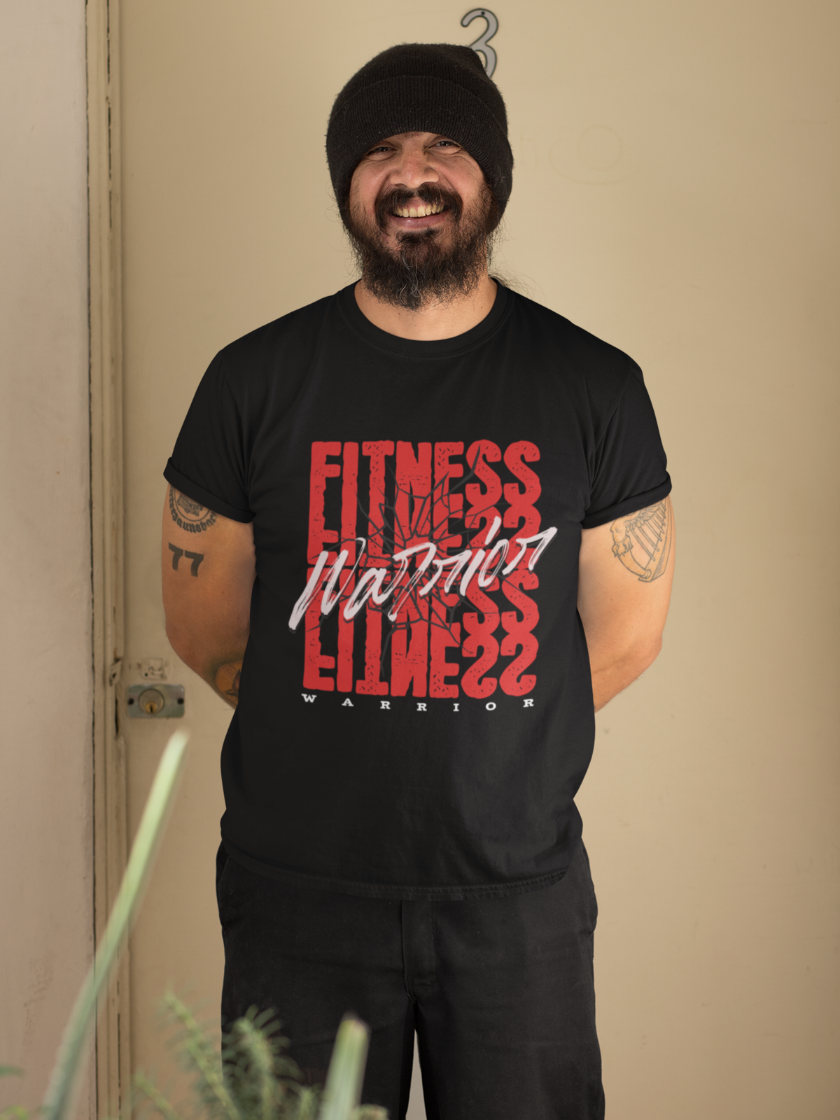 Fitness warrior | Lightweight Premium Cotton Tee