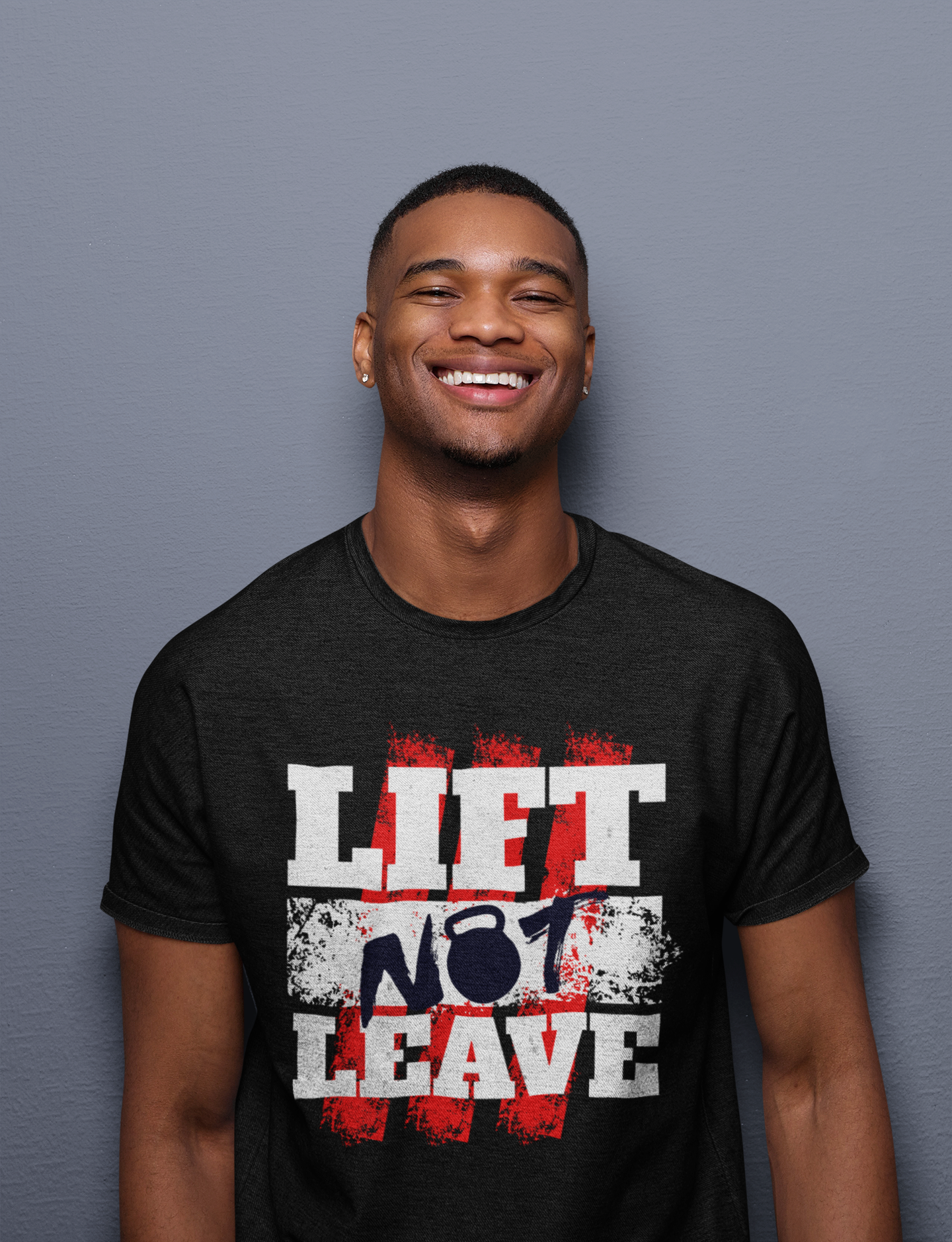 Lift Not Leave | Breathable Cotton T-Shirt