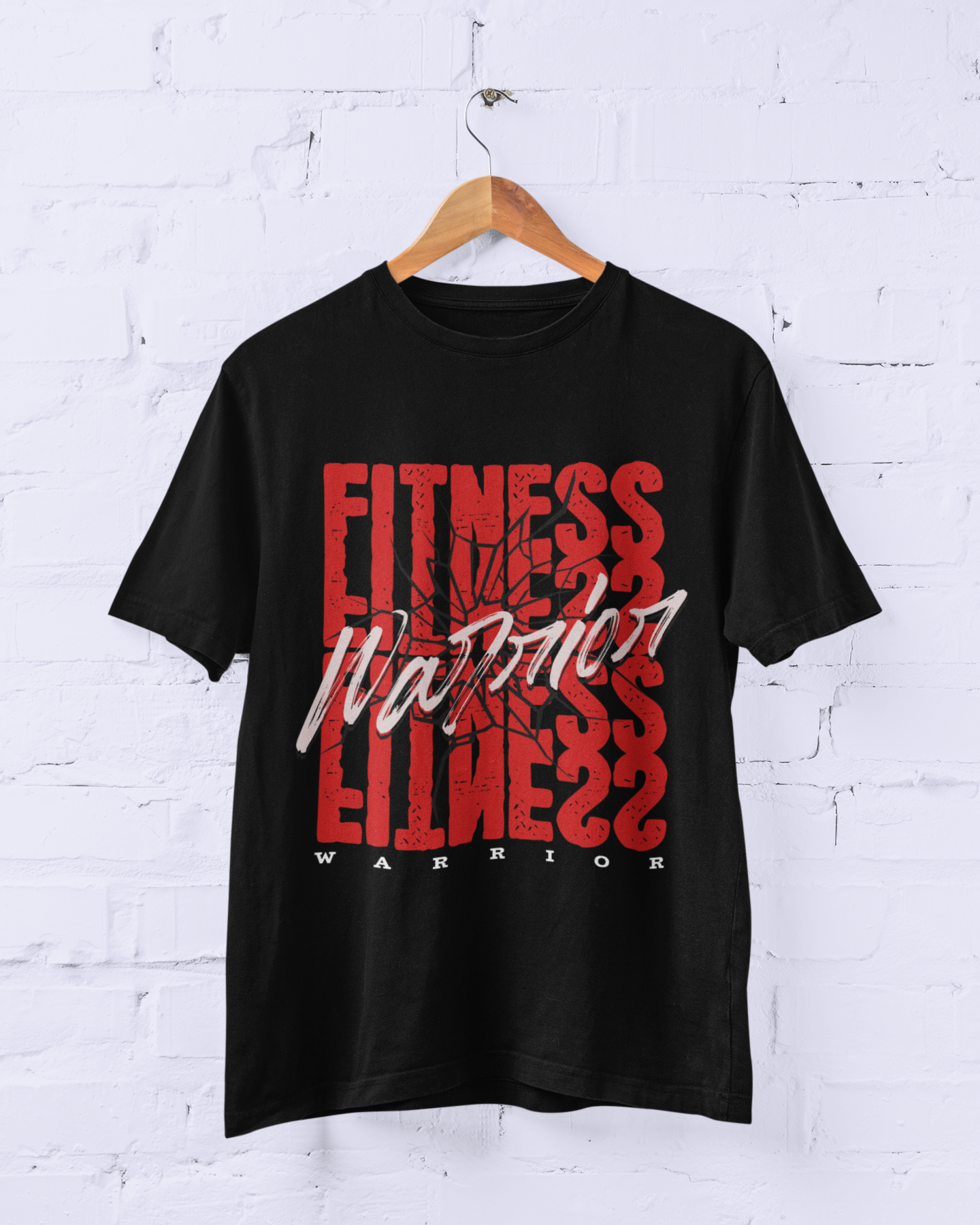 Fitness warrior | Lightweight Premium Cotton Tee