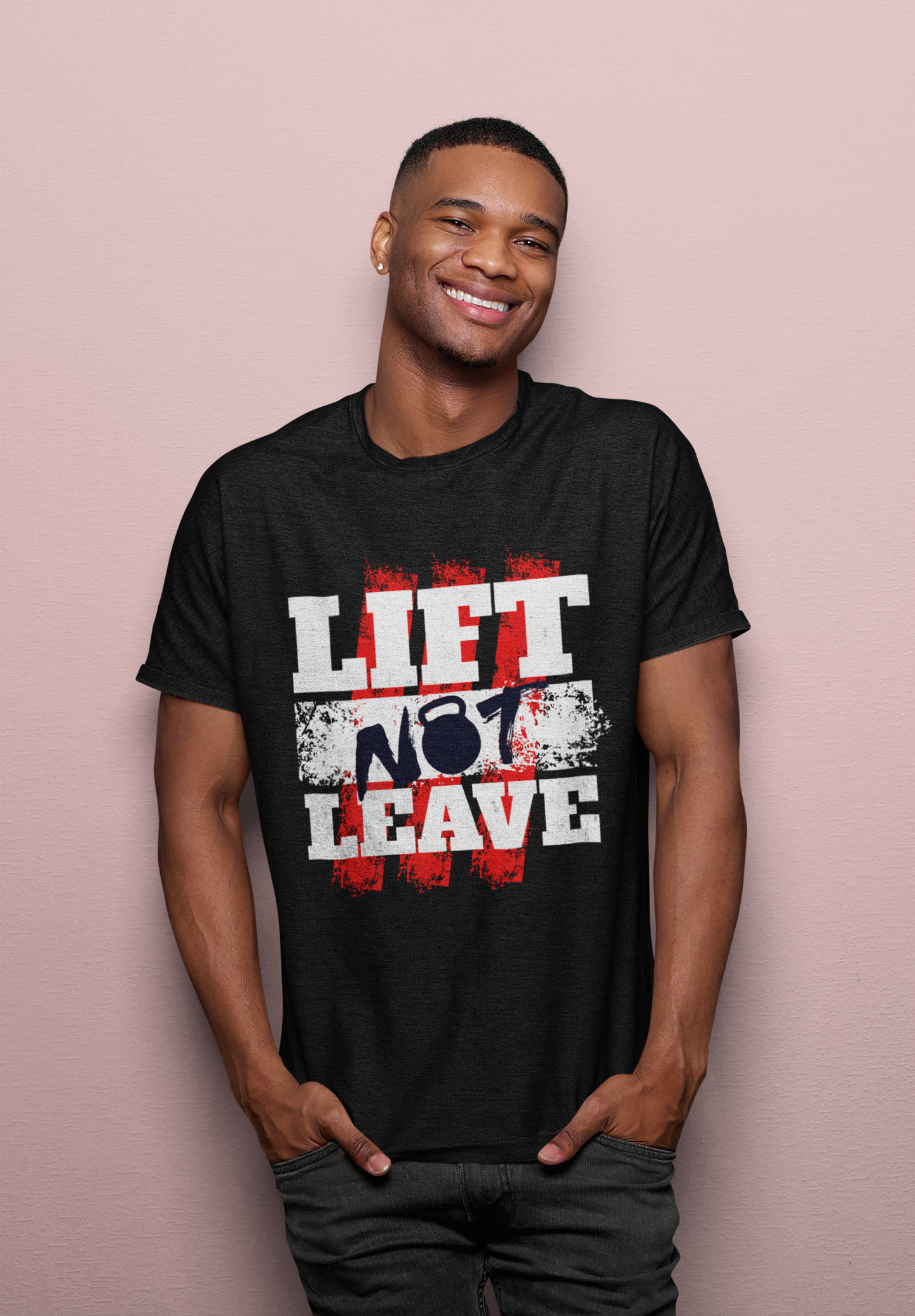 Lift Not Leave | Breathable Cotton T-Shirt